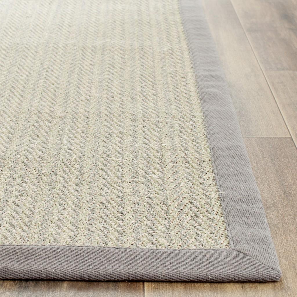safavieh clearance natural fibers nf444a dove grey rug