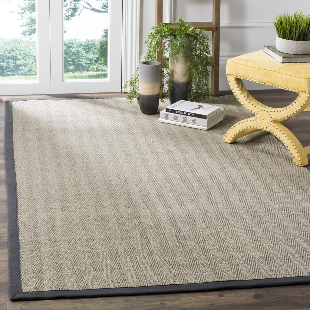 safavieh clearance natural fibers nf444a dove grey rug