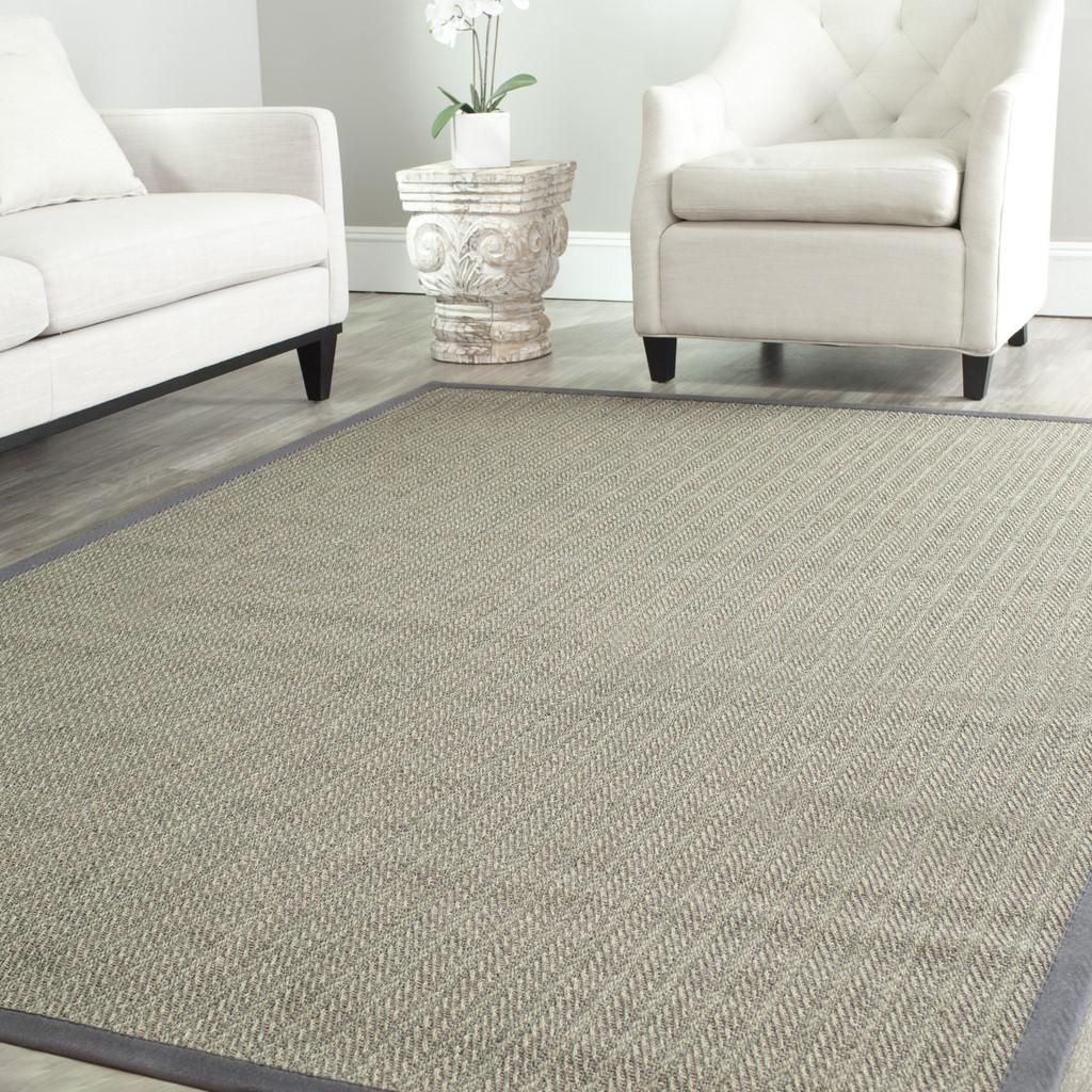 safavieh clearance natural fibers nf444a dove grey rug