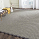safavieh clearance natural fibers nf444a dove grey rug