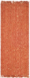 safavieh clearance natural fibers nf445a rust rug