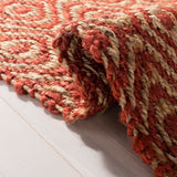 safavieh clearance natural fibers nf445a rust rug