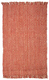 safavieh clearance natural fibers nf445a rust rug