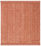 safavieh clearance natural fibers nf445a rust rug
