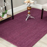 safavieh clearance natural fibers nf447b purple rug