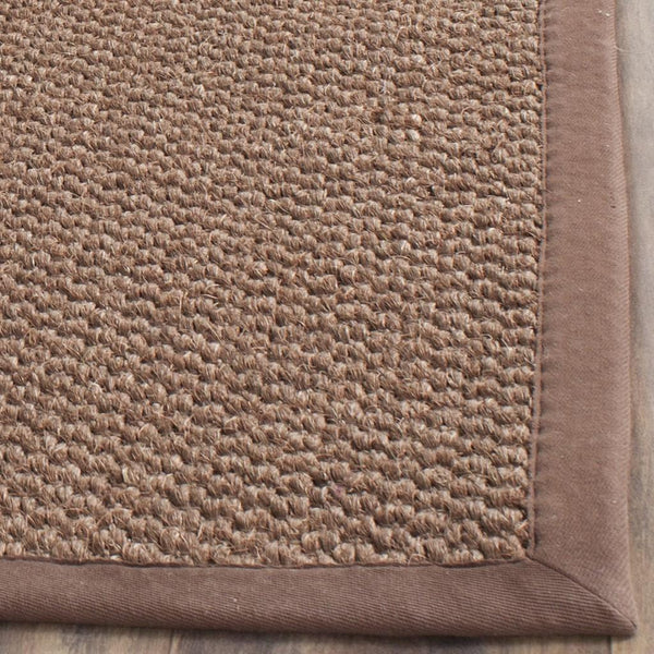 safavieh clearance natural fibers nf525d chocolate rug