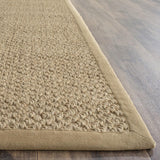 safavieh clearance natural fibers nf525f maize rug