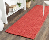 safavieh clearance natural fiber nf730d red rug