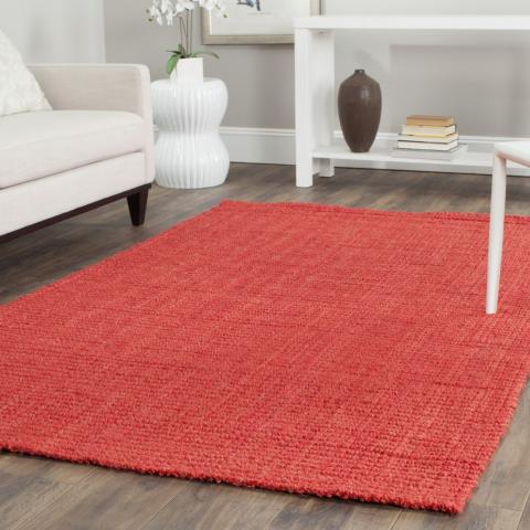 safavieh clearance natural fiber nf730d red rug