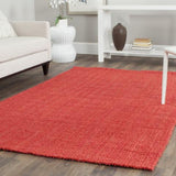 safavieh clearance natural fiber nf730d red rug