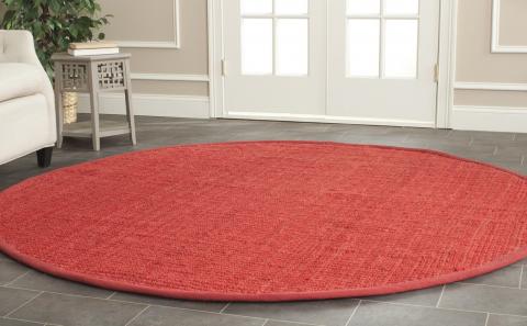 safavieh clearance natural fiber nf730d red rug