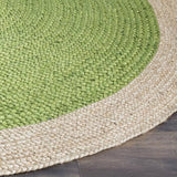 safavieh clearance natural fiber nf801g green rug
