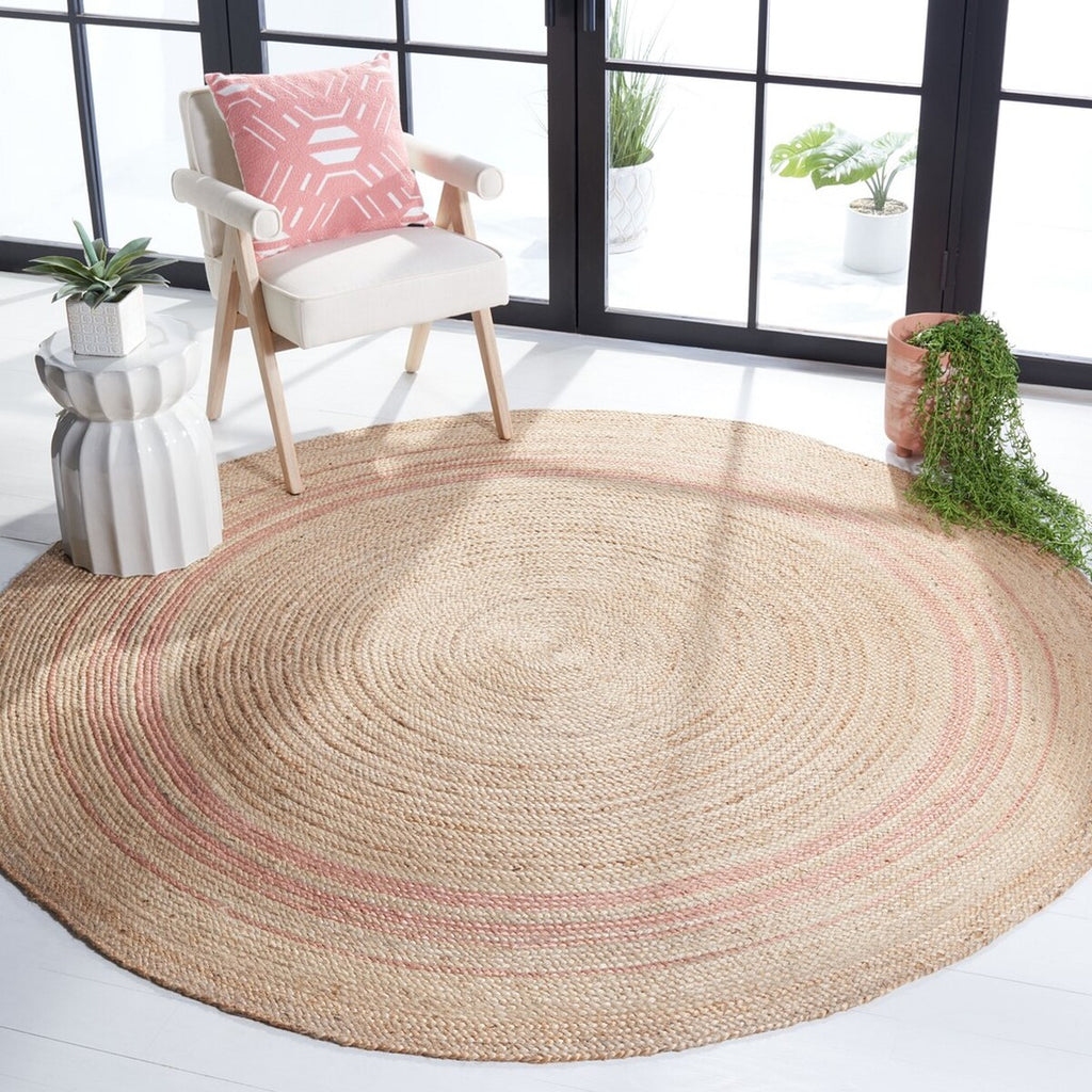 safavieh clearance natural fiber nf807u pink rug