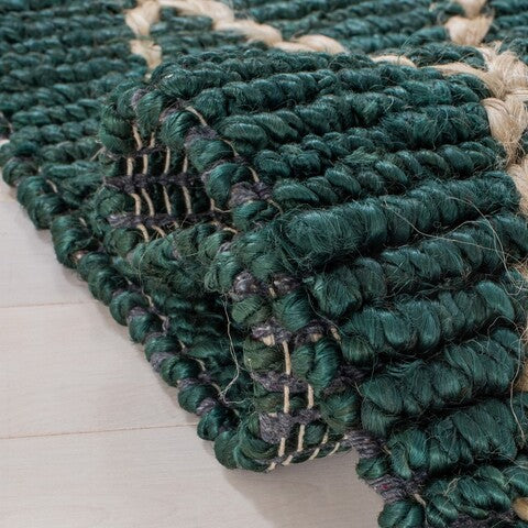 safavieh clearance natural fiber nf951y dark green rug