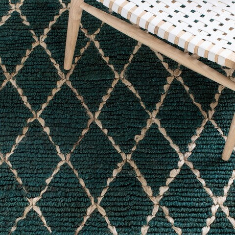 safavieh clearance natural fiber nf951y dark green rug