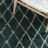 safavieh clearance natural fiber nf951y dark green rug