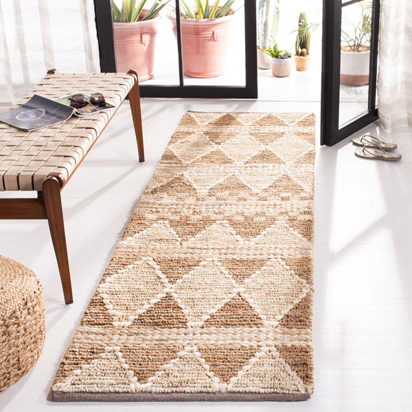 safavieh clearance natural fiber nf958t brown rug