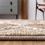 safavieh clearance natural fiber nf958t brown rug