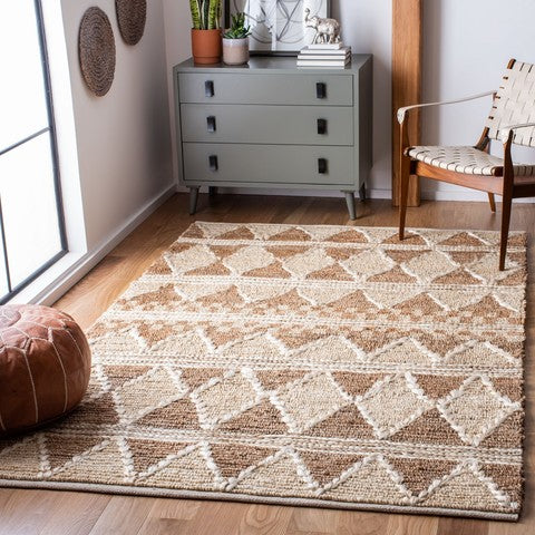 safavieh clearance natural fiber nf958t brown rug