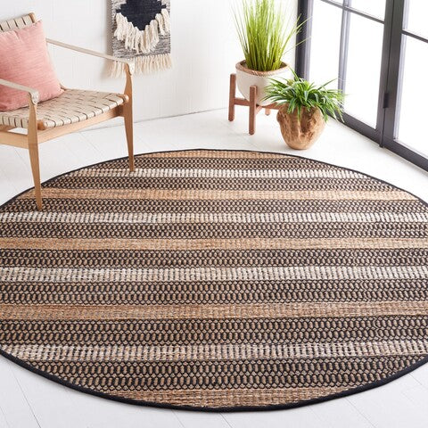 safavieh clearance natural fiber nfb652z black rug
