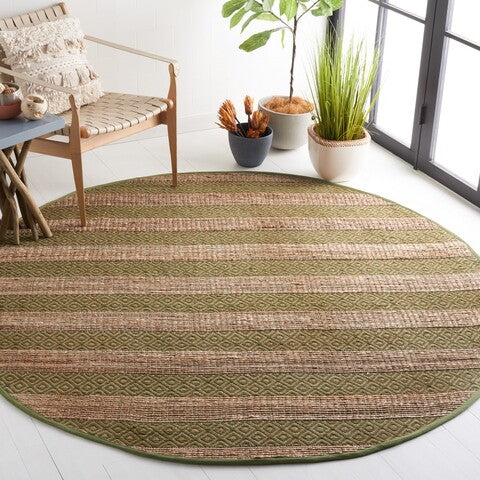 safavieh clearance natural fiber nfb653y green rug
