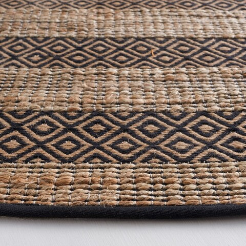 safavieh clearance natural fiber nfb653z black rug