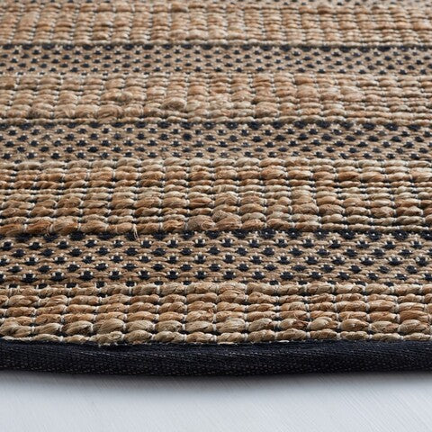 safavieh clearance natural fiber nfb654z black rug