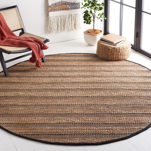 safavieh clearance natural fiber nfb654z black rug
