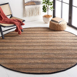 safavieh clearance natural fiber nfb654z black rug