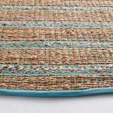 safavieh clearance natural fiber nfb655k teal rug