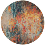nourison celestial ces15 multicolor rug