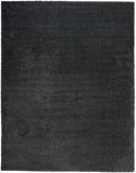 nourison malibu shag msg01 dark grey rug