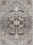 nourison elation etn09 grey rug