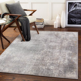 Rectangular Surya Norland Medium Gray Rug | Indoor Rugs | Rugs Done Right 