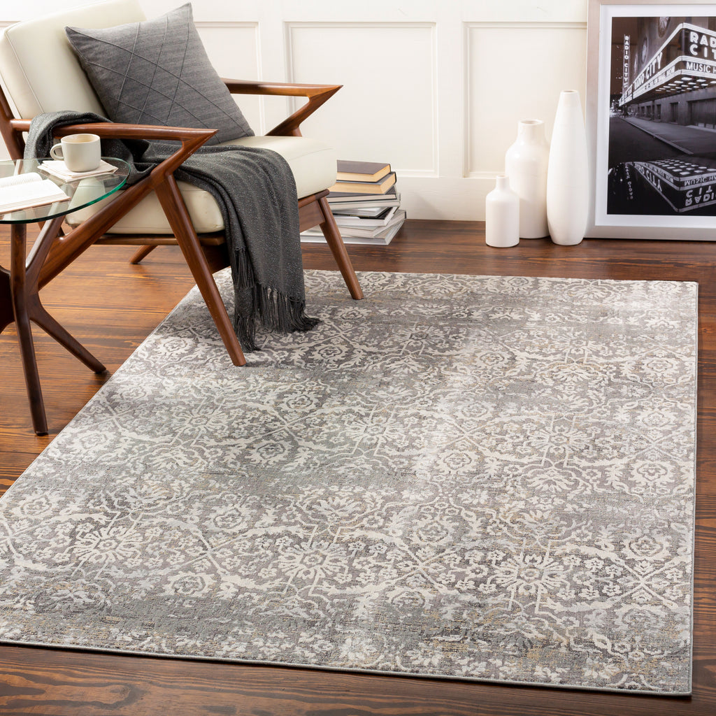 surya norland nld 2315 medium gray rug