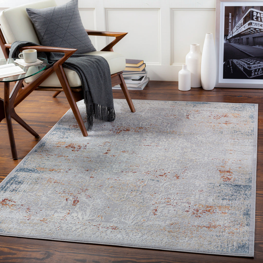 Traditional Surya Norland Medium Gray Rug | Norland Rugs | Rugs Done Right 