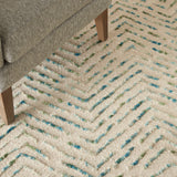 nourison colorado clr02 ivory green rug