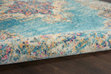 nourison passion psn03 light blue rug