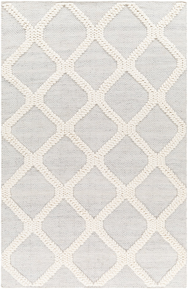 surya nina nna 2302 silver gray rug