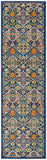 nourison allur alr03 navy multicolor rug