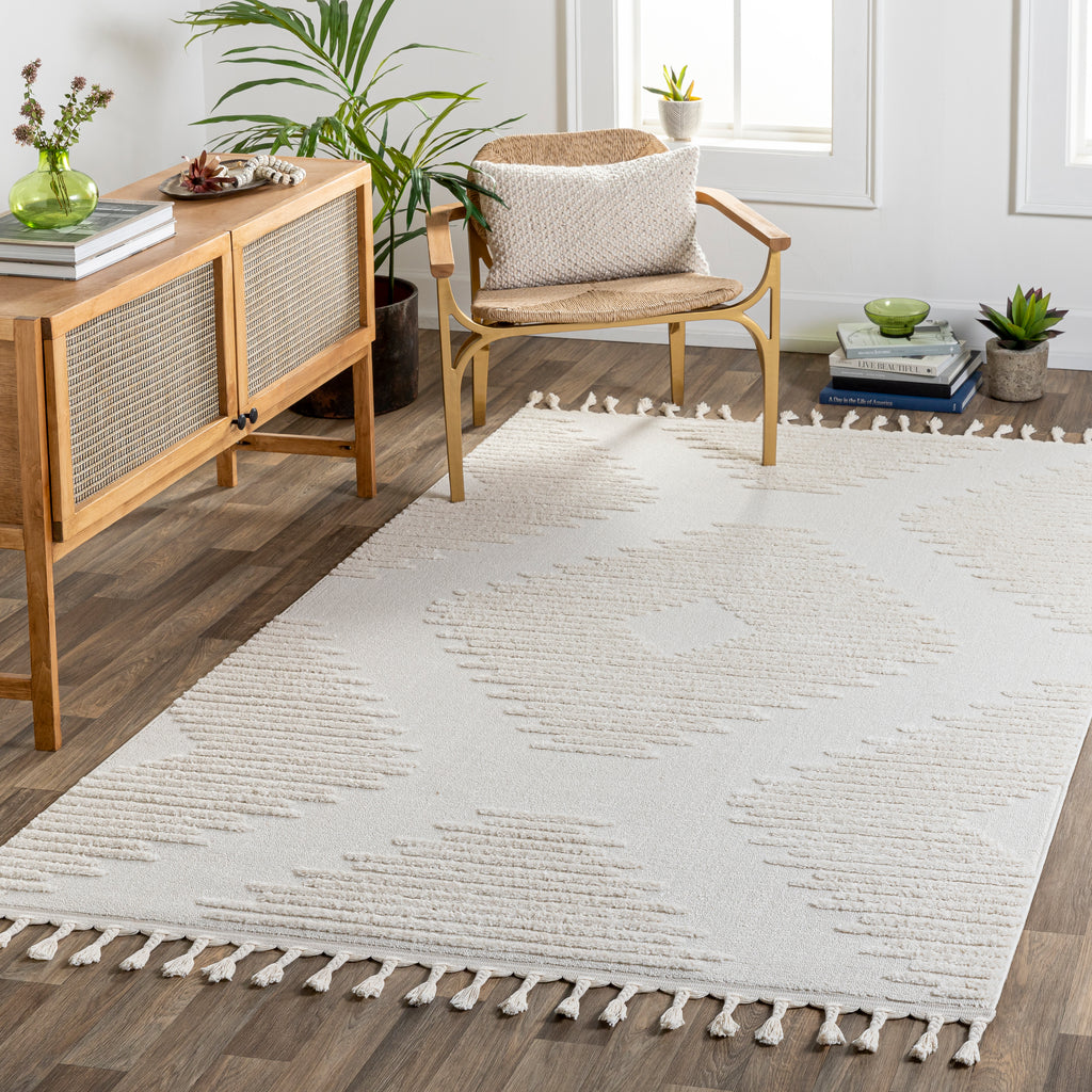 surya nora noa 2304 white rug