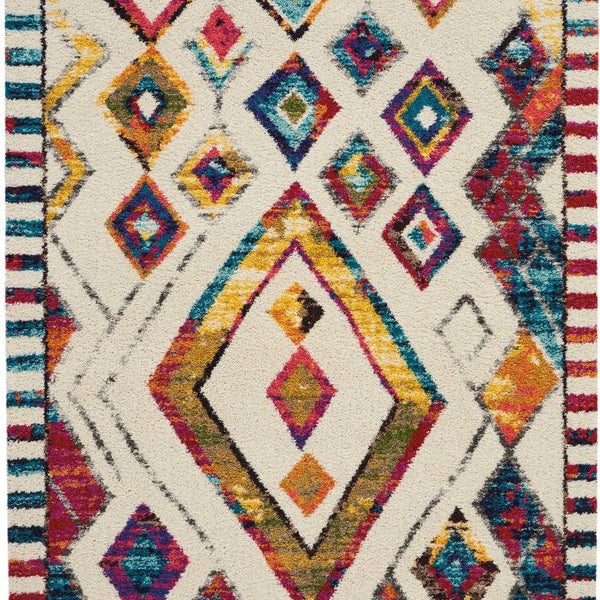 Nourison Clearance Nomad NMD02 Ivory/Multicolor Rug