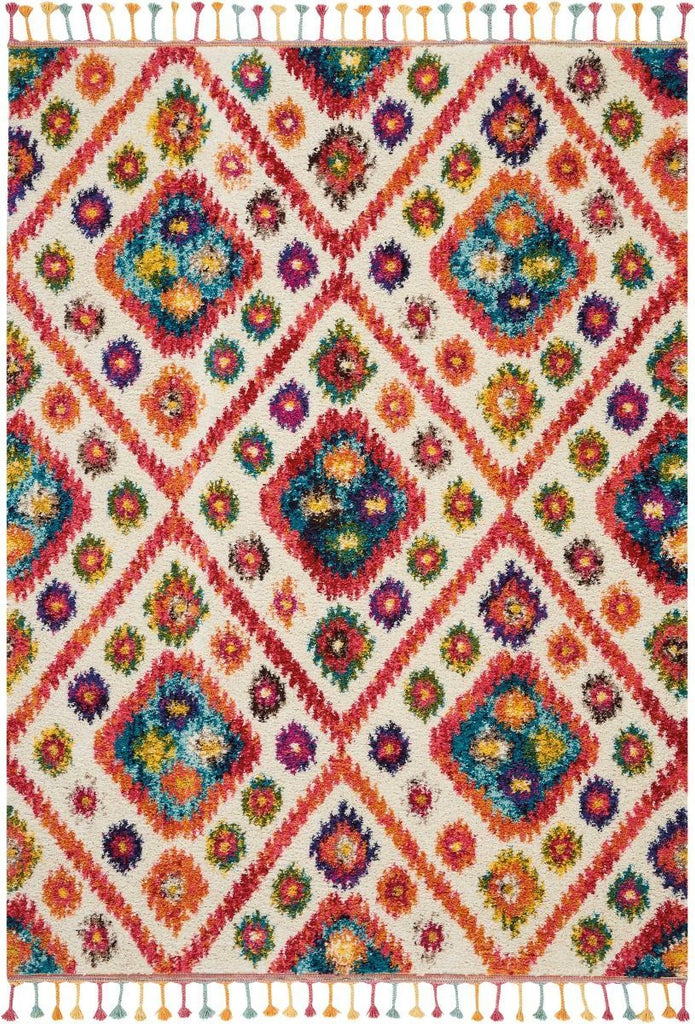 Nourison Clearance Nomad NMD03 Ivory/Pink Rug