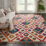Nourison Clearance Nomad NMD03 Ivory/Pink Rug