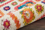 Nourison Clearance Nomad NMD03 Ivory/Pink Rug