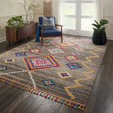 Nourison Clearance Nomad NMD05 Grey Rug