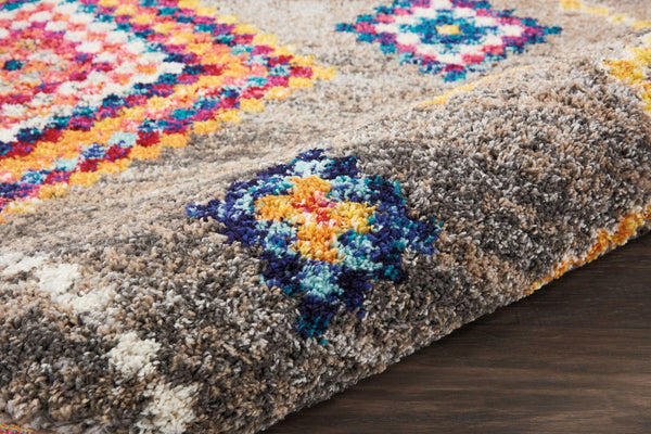 Nourison Clearance Nomad NMD05 Grey Rug