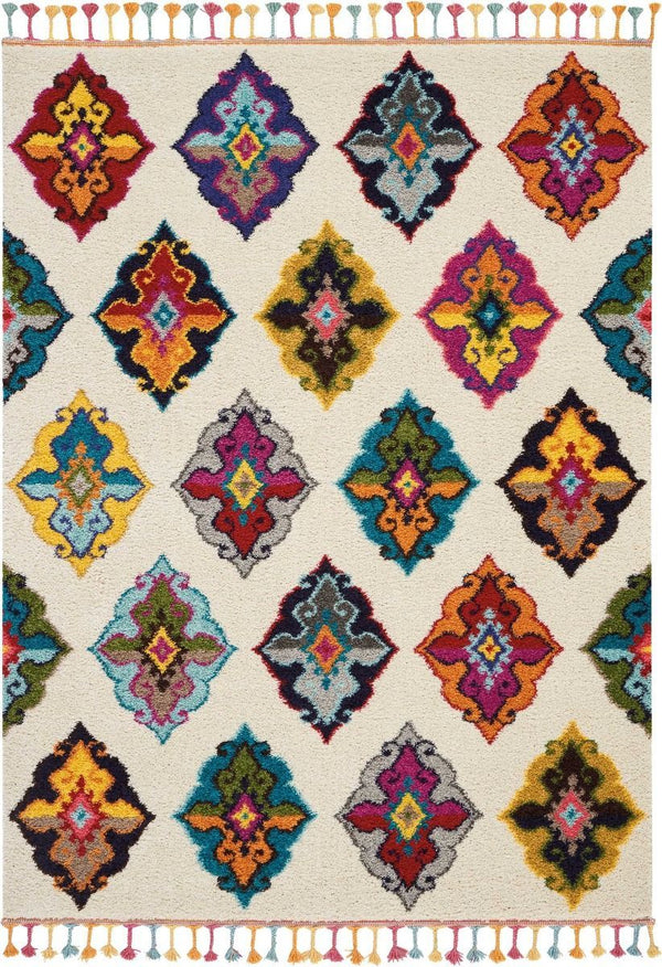 Nourison Clearance Nomad NMD06 Ivory/Multicolor Rug