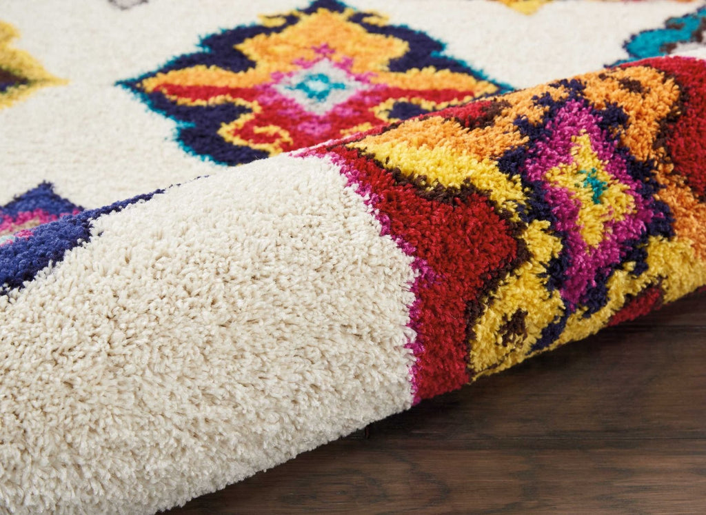 Nourison Clearance Nomad NMD06 Ivory/Multicolor Rug