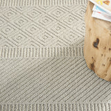 nourison paxton pax06 grey ivory rug